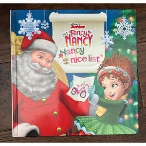 Disney Junior Fancy Nancy and‎ the Nice List Christmas Book xmas